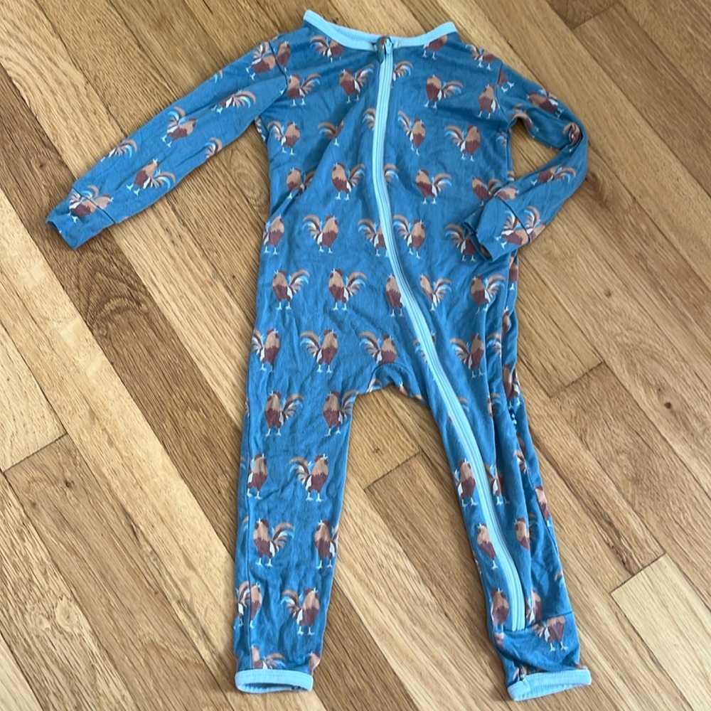 Kickee Pants Soft Bamboo Chicken Sleeper Pajama